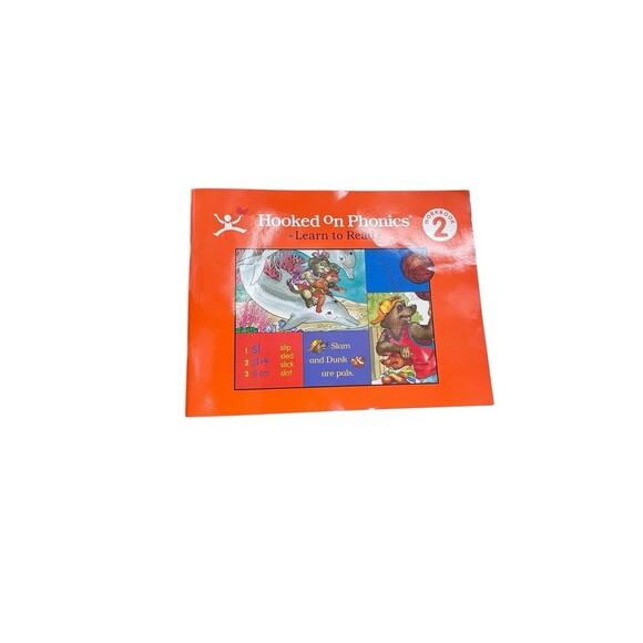Hooked On Phonics Level 2 With Cassette Workbook Books Flashcard Not Complete - Picture 8 of 8
